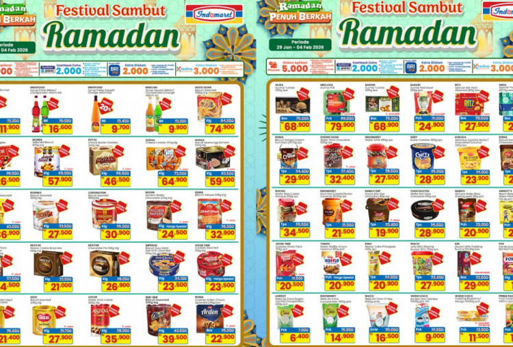 Promo Indomaret Hari Ini 1 Februari 2026, Diskon Sambut Ramadhan Sirup Marjan Rp9 Ribuan!