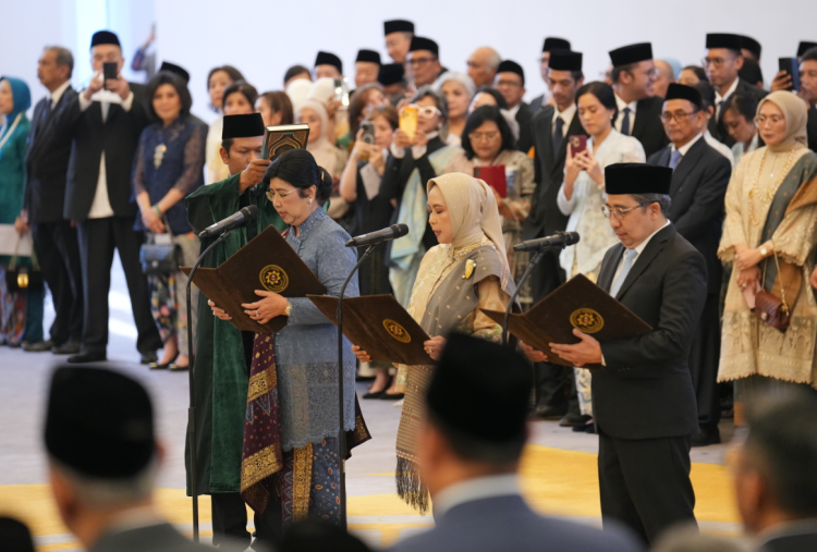 Destry Damayanti Resmi Dilantik Jadi Gubernur BI, Ini Susunan Dewan Gubernur 2026-2031