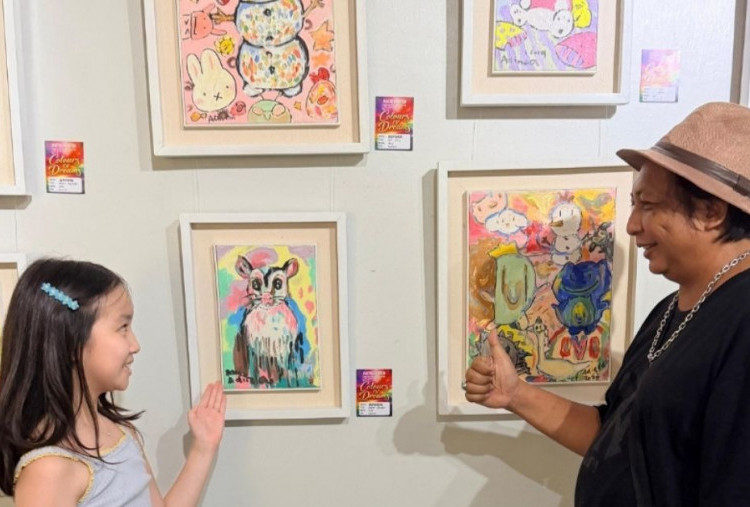 Studio Semut Liart Pamerkan Karya 9 Seniman Cilik dalam Colours of Dreams