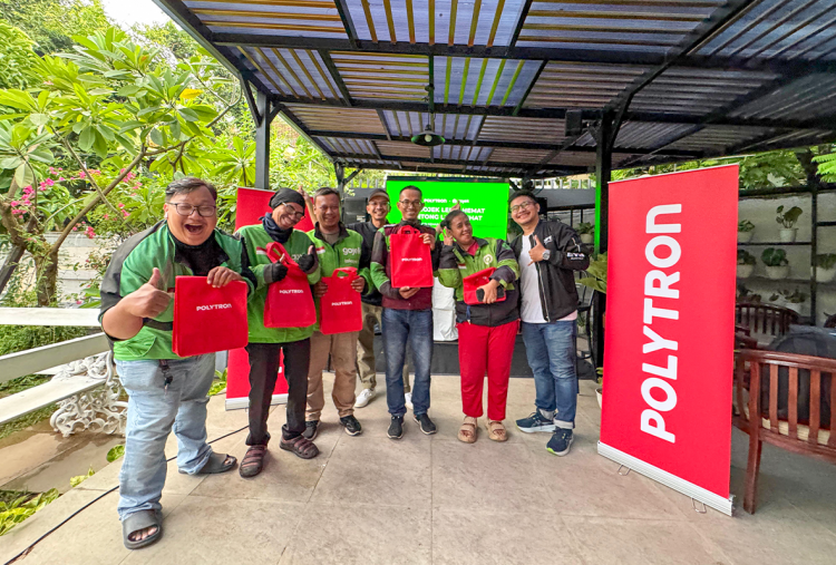 Polytron dan Gojek Luncurkan 'Ngegojek Lebih Hemat, Kantong Lebih Sehat'