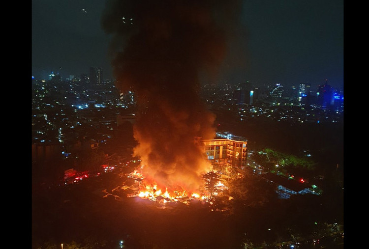 543 Rumah Ludes Akibat Kebakaran Kemayoran, 1797 Jiwa Kehilangan Tempat Tinggal   