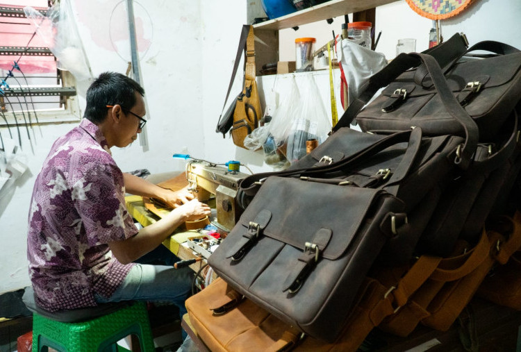 Kampung-Kampung Ikonik Sidoarjo (8): Kampung Tas Tanggulangin, Perajin Tak Cukup Andalkan Jahitan