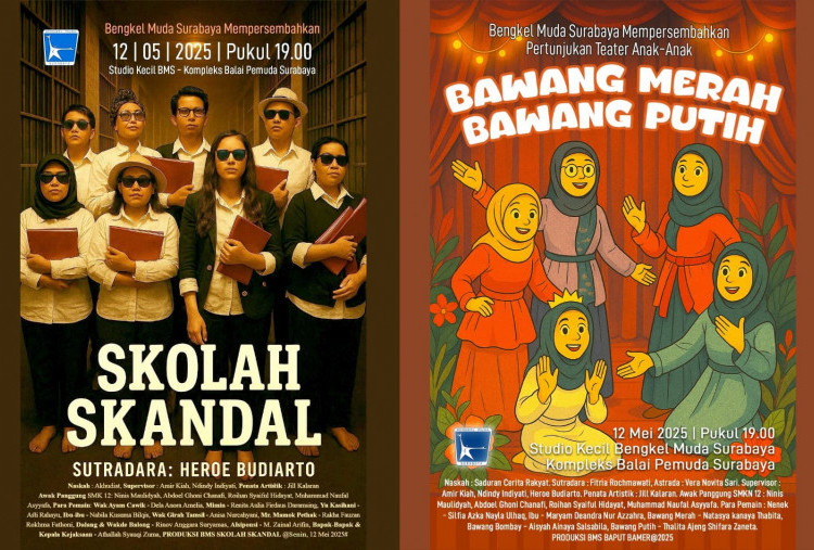 Dua Lakon dalam Satu Ruang di Studio Kecil BMS
