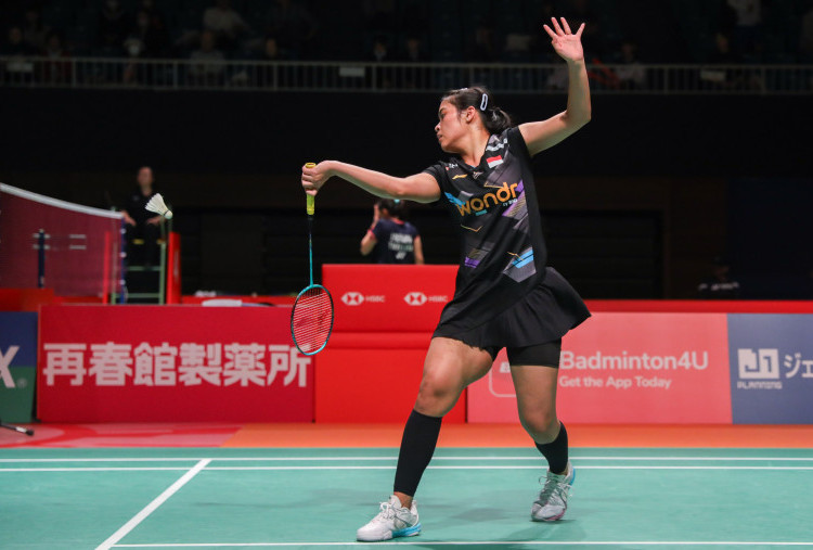 Kalahkan Wakil Thailand, Gregoria Melaju ke Perempat Final Kumamoto Jepang Master 2024