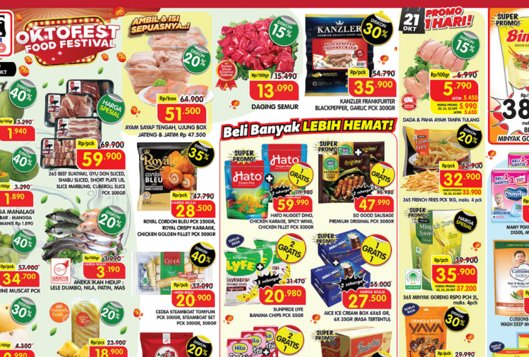 Promo Superindo Minggu Ini Terbaru 20-23 Oktober 2035, Ambil Sayap Ayam Sepuasnya Rp51 Ribuan Per Box