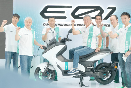 Yamaha Resmi Tes Pasar Motor Listrik Yamaha E01 di Indonesia, Fitur-fiturnya Keren Bro!