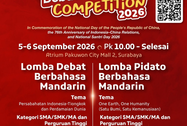 Disway Mandarin Debate and Speech Competition 2026, Adu Kemampuan Santri Berbahasa Mandarin 