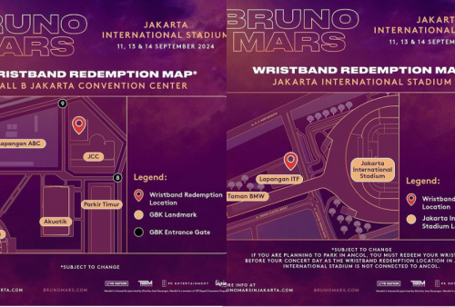 Lokasi Penukaran Tiket Konser Bruno Mars di Jakarta, Ada di JCC hingga JIS