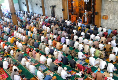 Forkopimda Ikuti Shalat Idul Fitri di Sidoarjo