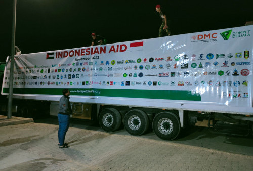 Alhamdulillah, Dompet Dhuafa-IHA Kirimkan 176 Ton Bantuan Kemanusiaan untuk Gaza Melalui Gerbang Rafah