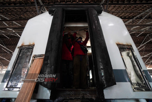 Persiapan Angkutan Kereta Api Lebaran