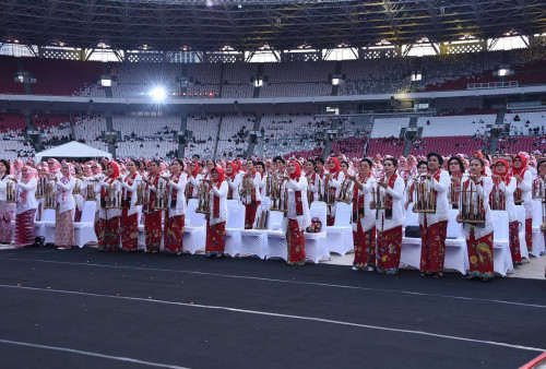 Keren! Indonesia Pecahkan Rekor Dunia, Pagelaran Angklung Terbesar Sepanjang Masa