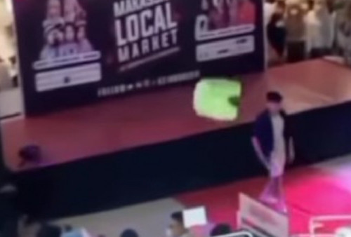 Viral! Ibu-Ibu Kerudung Merah Lempar Kursi ke Dancer K-Pop yang Sedang Tampil, Reaksi Dancer Tuai Pujian