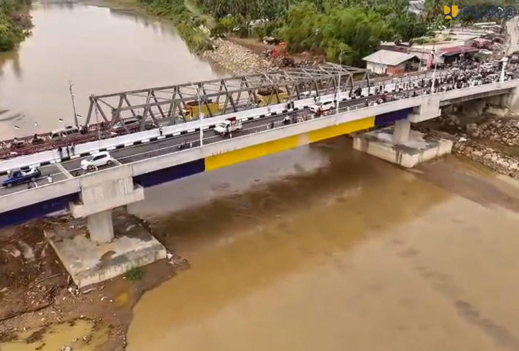 Jembatan Krueng Tingkeum Bireuen Beroperasi, Jalur Logistik Aceh-Sumut Kembali Pulih