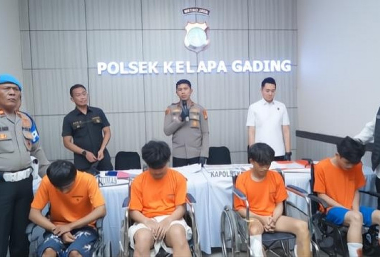 Nekat Begal Habib, Polsek Kelapa Gading Gercep Tangkap 4 Pelaku Plus Dihadiahi Timah Panas!