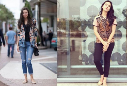 Tips Mix And Match Baju Batik dengan Tampilan Kasual, Lebih Keren di Hari Batik Nasional 2024