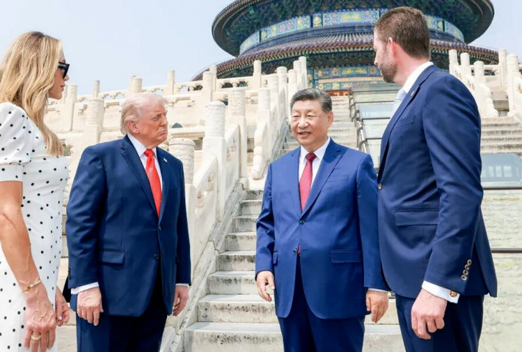 Anggota Secret Service Ditolak Masuk Temple of Heaven Saat Kawal Trump Bertemu Presiden Tiongkok