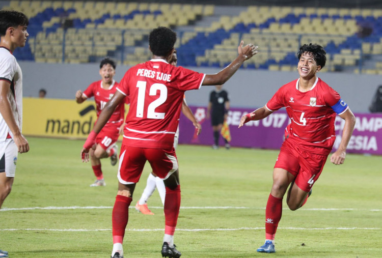 Kapten Timnas Indonesia U-17 Cetak Brace di Pembuka AFF: Itu Terjadi Alami!