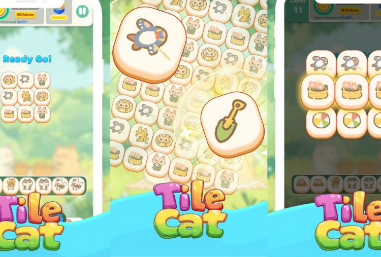 Cara Ambil Saldo DANA Gratis dari Game Tile Cat, Tanpa Misi Harian dan Tanpa Undang Teman!