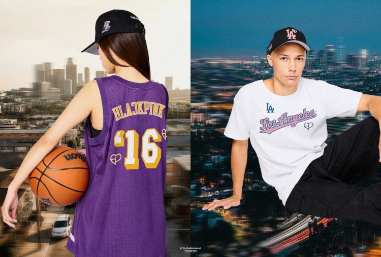 BLACKPINK Kolaborasi dengan NBA dan MLB, Hadirkan Koleksi Cakep  