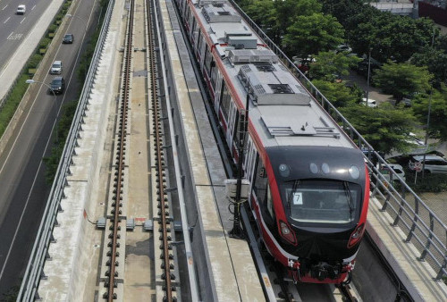 Sepanjang 2023, LRT Jabodebek Layani Lebih dari 4 Juta Pengguna