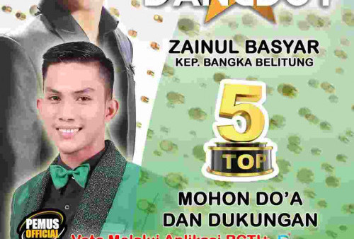 Ajak Masyarakat Dukung Zainul Basyar Rising Star Dangdut, Bupati Mulkan: Ayo Vote!