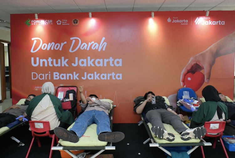 Gandeng PWI Jaya dan PMI DKI, Bank Jakarta Gelar Donor Darah Bantu untuk Stok di Ibu Kota