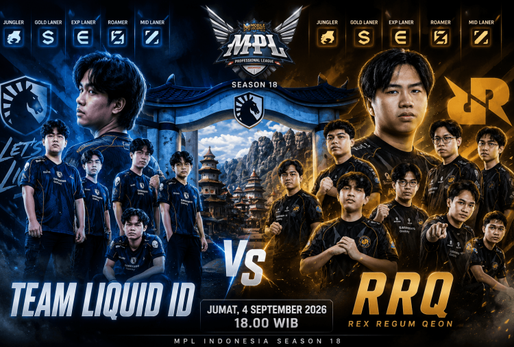 Prediksi MPL ID S18, Team Liquid ID Diunggulkan, Mampukah RRQ Beri Kejutan?
