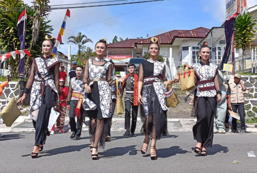Serunya Citayam Fashion Week ala Lampung Barat 