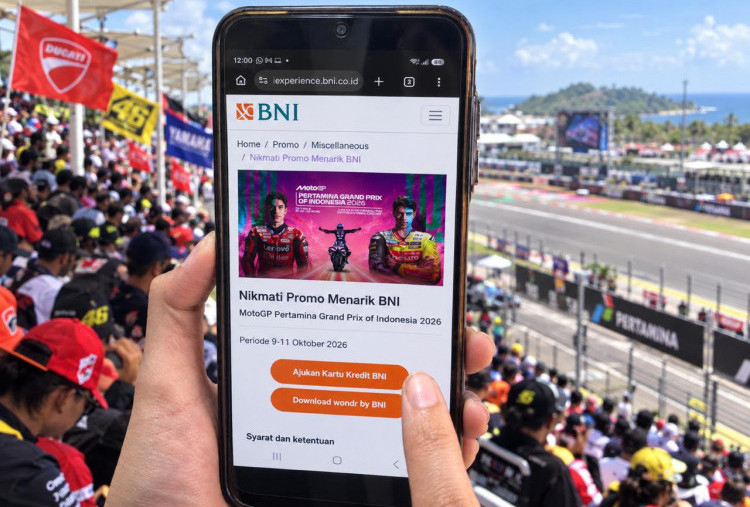 BNI Hadirkan Promo dan Kemudahan Transaksi di MotoGP Mandalika 2026