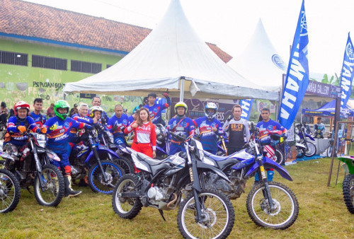 Dukung Kemajuan Offroad, Yamaha Hadir di Event Hiu Selatan Adventure Trail, Cilacap