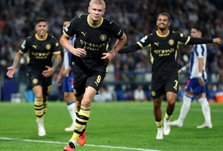 Porto vs Man City 0-2, Brace Haaland Antar The Citizens Curi Start di Liga Champions