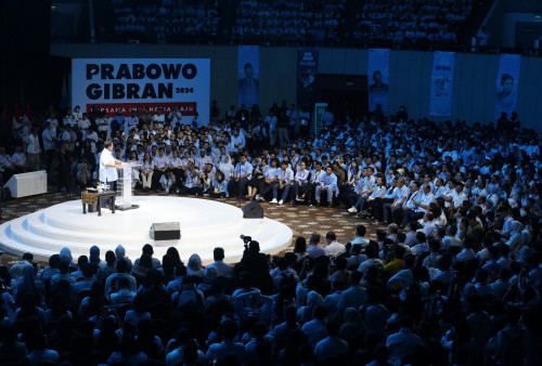 Tegas, di Depan Ribuan Relawan Prabowo Nyatakan Ingin Segera Mengabdi untuk Bangsa: Termasuk yang Tak Pilih Saya
