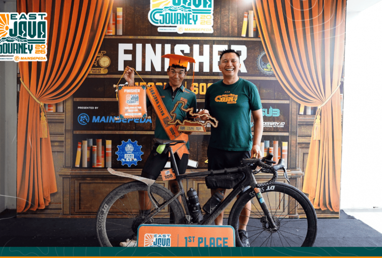 Finish Strong 1.500 Km! John Boemihardjo Segel Podium Kategori Men 40 and Up di EJJ 2026