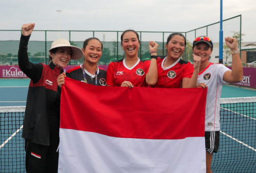 Tangan Dingin Legenda Tenis Indonesia, Wynne Prakusya Bawa Tenis Putri Indonesia Rah Emas SEA Games, Usai Sudah Penantian 18 Tahun 