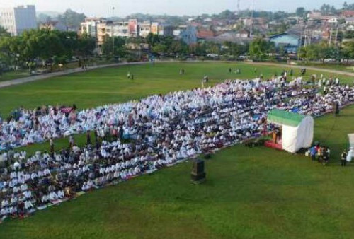 Pemkab OKU Tiadakan Salat Id di Taman Kota 