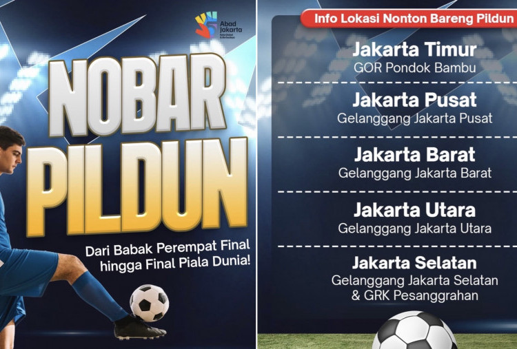 Nobar Final Piala Dunia 2026 Gratis di Seluruh GOR Jakarta, Ini Daftar Lokasinya!