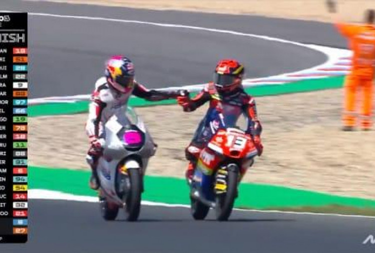 Finis Ke-5 di Moto3 Ceko, Aksi Gila Veda Ega Pratama Jadi Sorotan Pengamat Eropa