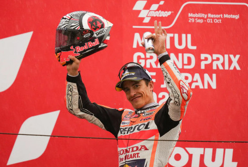 Kalau Tak Red Flag Marc Marquez Klaim Bisa Menang di MotoGP Jepang 2023