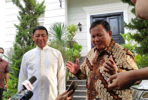 Prabowo Subianto Mengaku Belum Terima Surat Sandiaga Uno