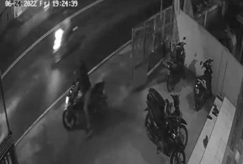 Motor Milik Karyawan Konveksi di Kota Banjar Raib Digondol Maling, Aksi Pelaku Terekam Kamera CCTV