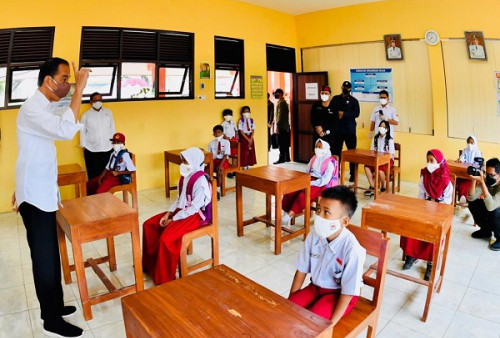 Presiden Jokowi: Pendidikan Anak-Anak Indonesia Tidak Boleh Terabaikan