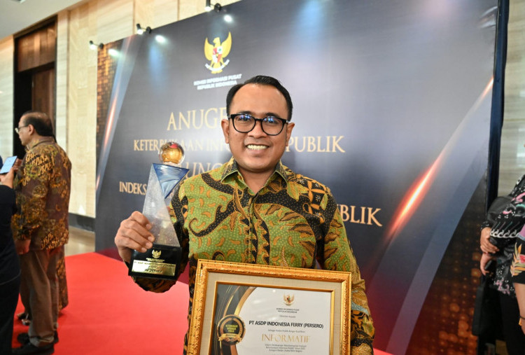 Bangkitkan Kepercayaan Publik, ASDP Raih Predikat Informatif KIP 2025 dengan Skor 94,92