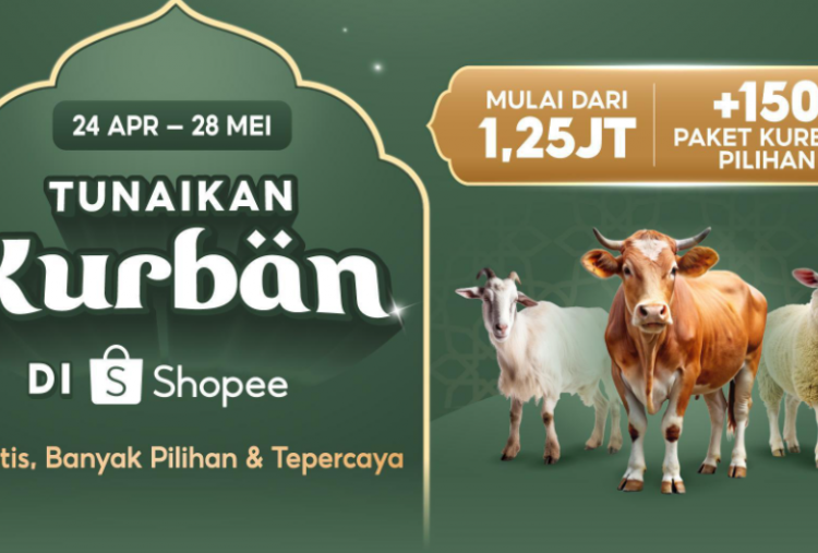 Tunaikan Kurban di Shopee: Hadirkan Pengalaman Berkurban yang Praktis, Banyak Pilihan dan Tepercaya