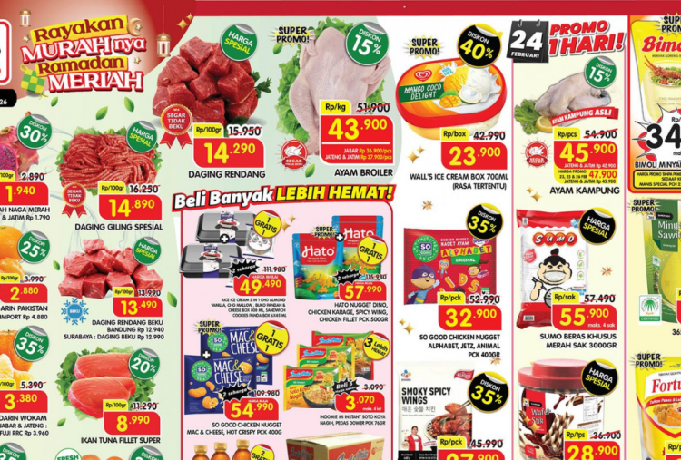 Promo Superindo Minggu Ini Terbaru 24-26 Februari 2026, Bulan Puasa Ikan Tuna Mulai Rp8 Ribuan