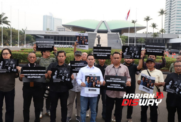 Ketua KWP Ariawan mengatakan komunitas wartawan di Senayan tetap optimistis kelima jurnalis, yakni Bagus, Ari Basuki, Yudhistiro, Firdaus, dan Donald, bersama tiga ABK dapat ditemukan dalam keadaan selamat. KWP juga menyampaikan dukungan kepada keluarga korban serta mengapresiasi upaya tim SAR selama proses pencarian.
