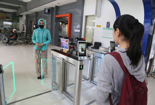 Sudah Coba Fasilitas Face Recognition di Stasiun Gubeng? Tanpa Cetak Boarding Pass, KTP dan Bukti Vaksin