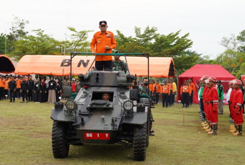 Cek Kesiapan Penanggulangan Bencana, Ini Arahan Bupati Enos