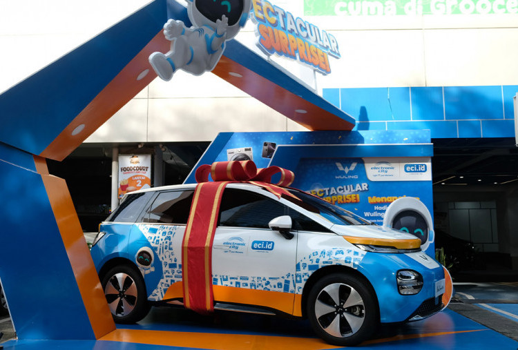 Wuling New Cloud EV Menjadi Hadiah Utama Dalam Program Electronic City Spectacular Surprise