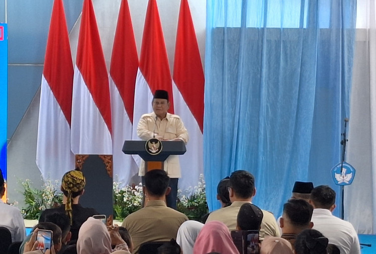 Prabowo: APBN Pendidikan Indonesia Posisi Teratas Dibanding Negara Lain